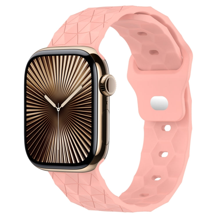 Football Texture Silicone Watch Band, For Apple Watch Series 10 46mm, For Apple Watch Series 10 42mm